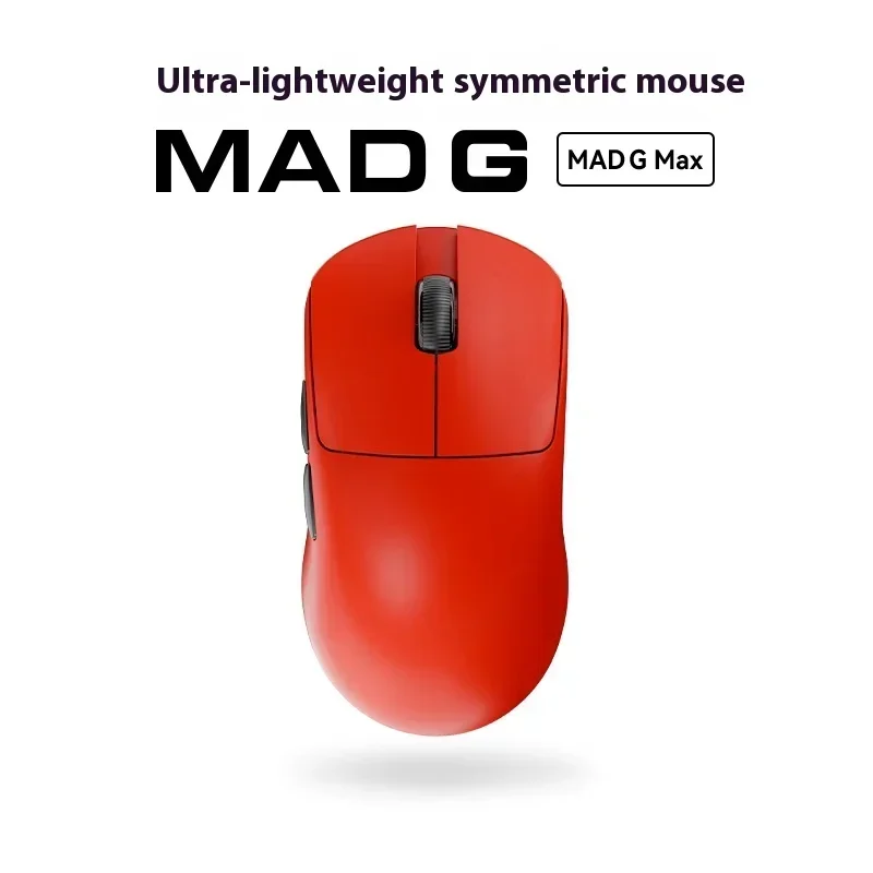 MADLIONS MAD G Max 8KHz Wireless Lightweight Mouse PAW3395 26000DPI Macro Defines Cable Gaming Mouse Pc Player Accessories