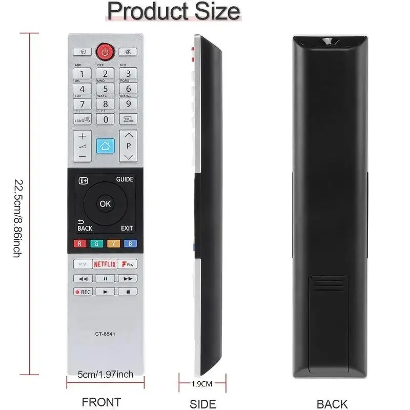 1 Piece Controller For  TV 50U6863DB 65U6863DB 24/32/39/40/43/48/49L2863DB 32/39/40/43/49L3863DB Remote Control CT-8541