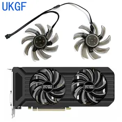 2Pcs/Set 87mm(90mm) GA91S2U,GPU Video Card Fan,For Palit GeForce CMP 30HX 6G Fan,GTX 1080 1070 Ti 1060 Dual,Replace FDC10H12S9-C