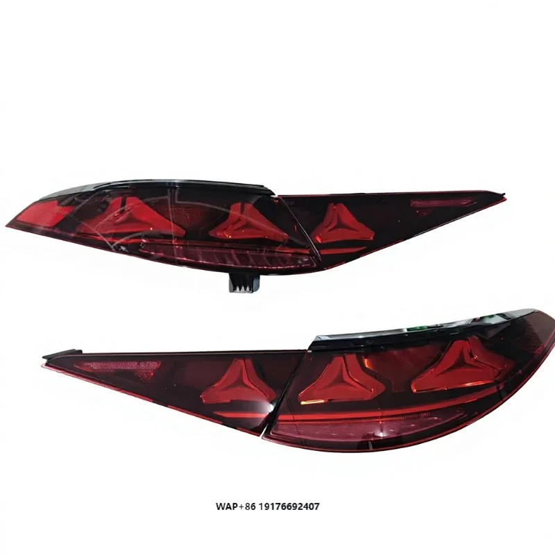 For New Red Car Lights 2027  S 223-class LED Tail Lamp Rear Trunk Stop Brake Dynamic Signal Animation 3000K 36W