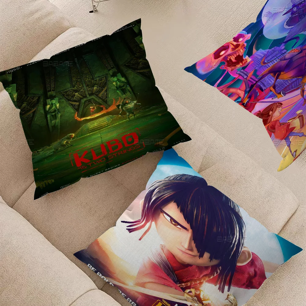 

Kubo And The Two Strings Cushion Cover Pillowcase Upholstery Sofa Throw Pillow Home Decor Pillowcas