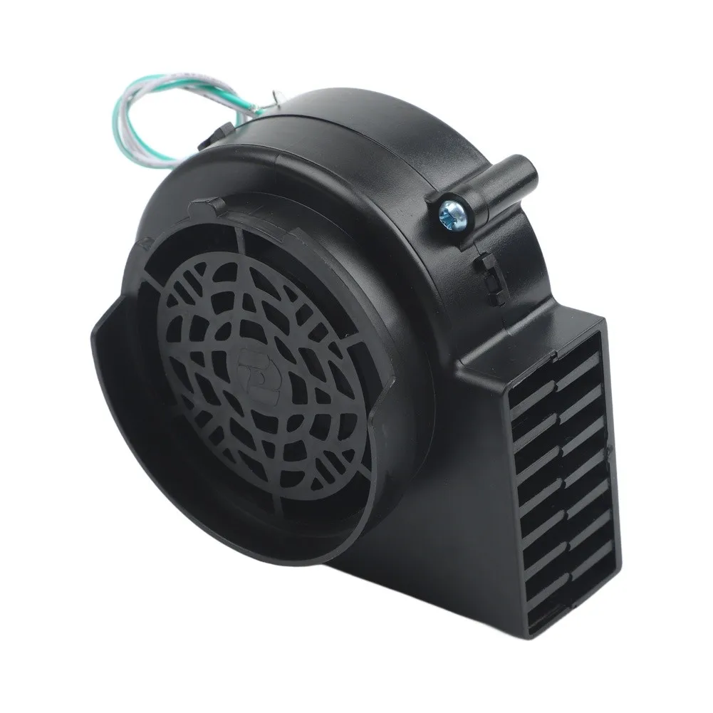 12V DC 9733 Centrifugal Blower for Inflatable Decorations High Pressure Quiet Compact Pure Copper Coil Dual Bearings