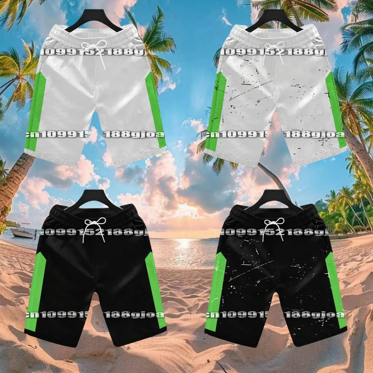 

Лето 2025 г., хит продаж, быстросохнущие дышащие свободные шорты для верховой езды, мужские брюки с пятью точками, повседневные детские повседневные короткие брюки