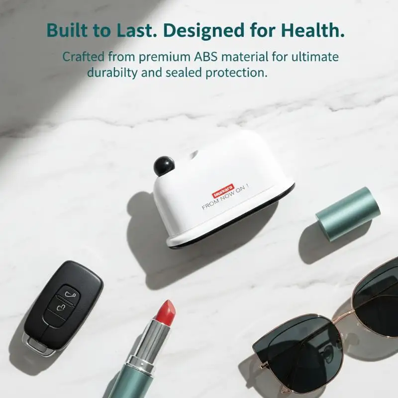 Portable Floss Dispenser Includes 100Pcs Floss Automatic Ejectable Floss Organiser Oral Care Press-on Disposable Flossing Sticks
