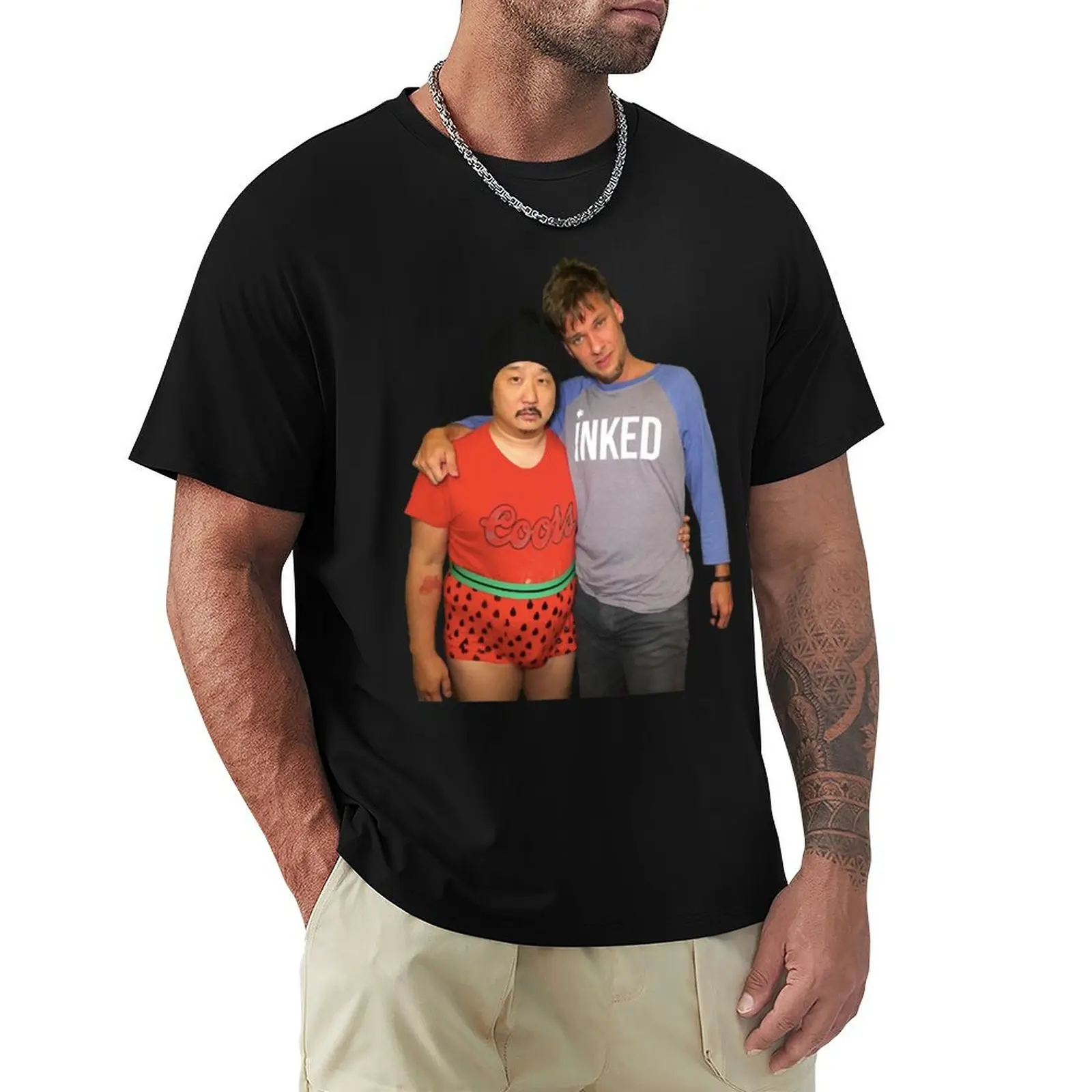 My Favorite People Bobby Lee Theo Von Tigerbelly Podcast Gift For Fan T-Shirt anime t shirts for man T-Shirt