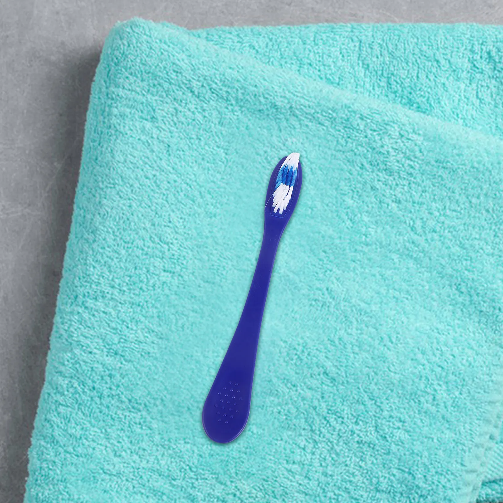10Pcs Mini Size Security Toothbrush Short Handle Design for Prison Hospital Oral Cleaning Brush Mini Size Toothbrush