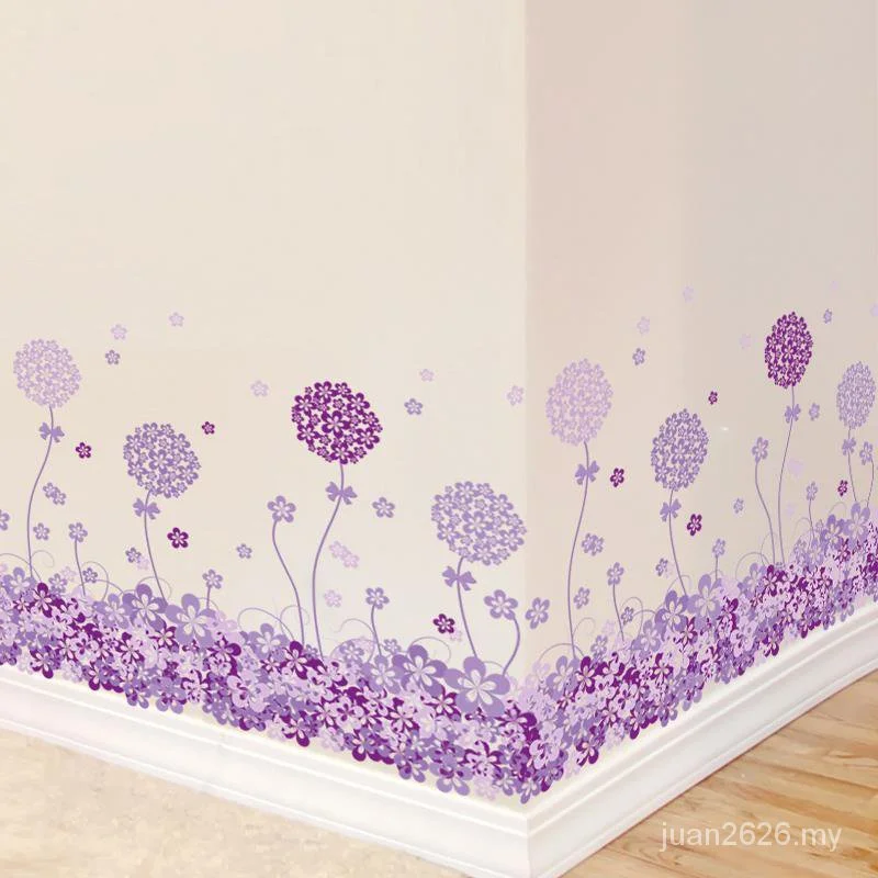 Corner Line Sticker Children's Room Sticker Baseboard Wall Accessories 3D Wall Painting Sticker