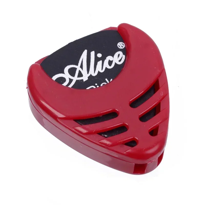 1Pc Portable Plactic Guitar Pick Plectrum Holder for Case Box Acoustic Heart Sha