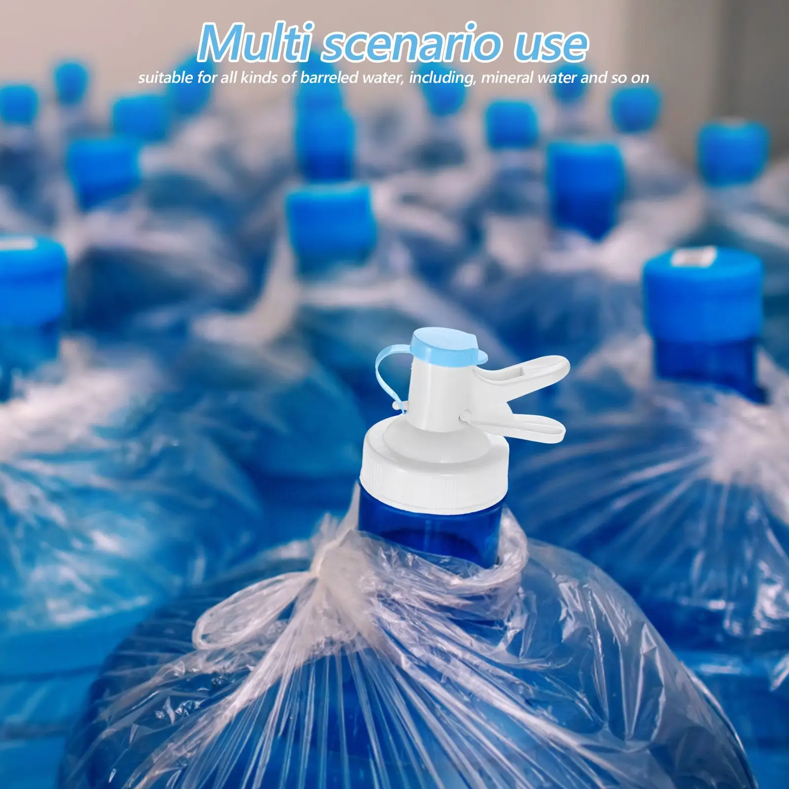2 Buah Dispenser Kendi Air Penutup Keran Ember Cerat Air Keran Dispenser Pendingin H Plastik Tutup Ventilasi Putih Multiwarna