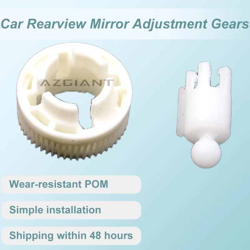 

Azgaint Car Rearview Mirror Motor Lens Adjustment Gears For Toyota Corolla Altis E140/Yaris Vitz/Vios xp90/Hyundai Sonata DIY