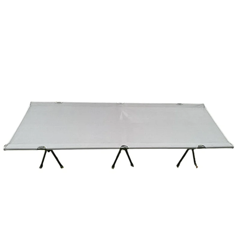supplies outdoor camping leisure folding bed 7075 aluminum alloy full size 18MM tube