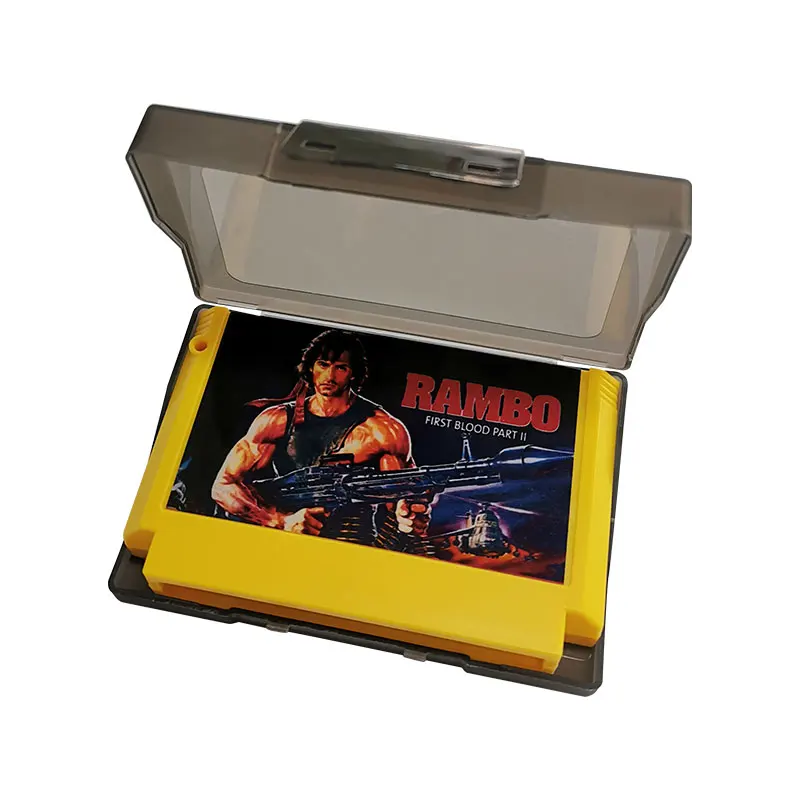 

Семейный компьютер Rambo FC Famicom NES игровой картридж 60 Pin Ретро консоль