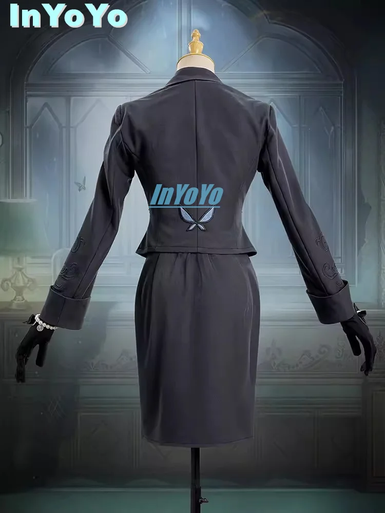 InYoYo Entomologist Phyllis Melly Plinius Cosplay Identity V Costume Qizhen Uniform Dress Game Suit Halloween Party Outfit Women