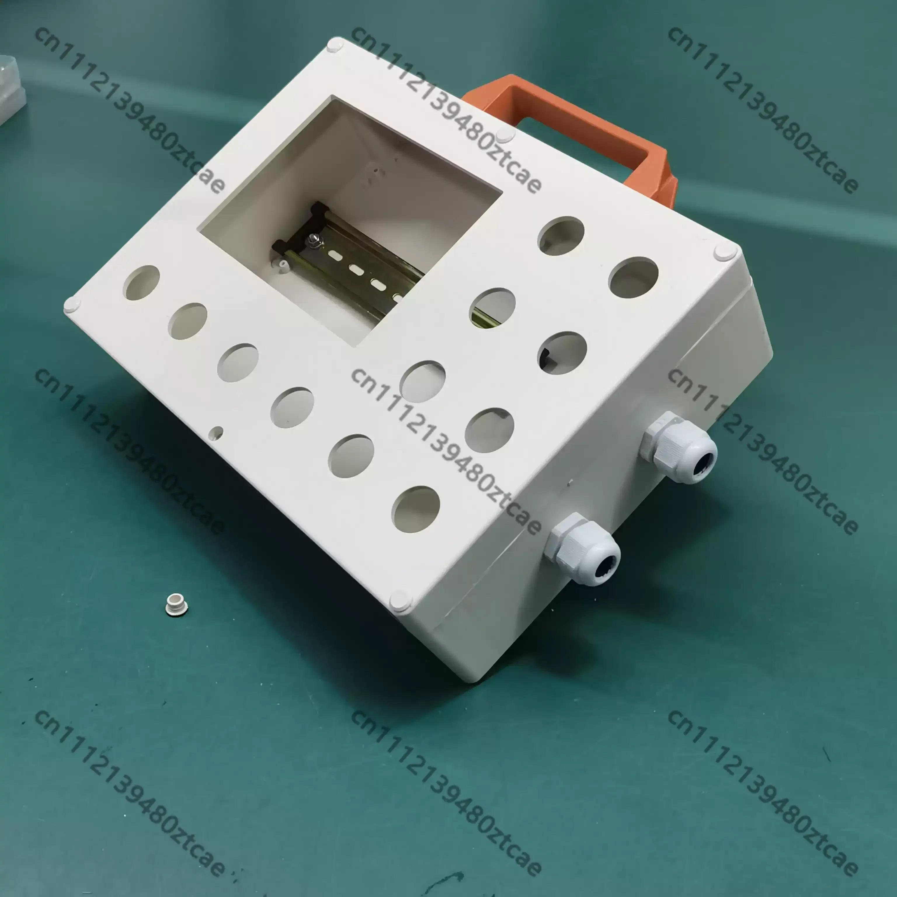 Portable PLC Learning Box DIY Training Wiring Operation Button Enclosure Debug Control Housing