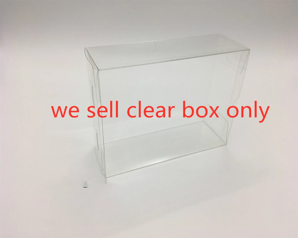 Przezroczyste pudełko ochronne do Nintendo Super Famicom/SFC Mini/SNES Mini Collect Boxes TEP Storage Game Shell Clear Display Case