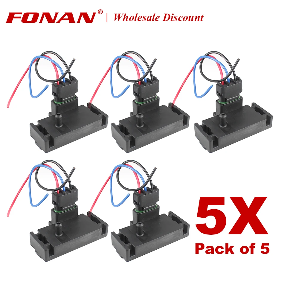 5PCS 3 Bar 3BAR MAP Manifold Absolute Pressure Sensor For GM Cadillac Chevrolet Pontiac Buick 12223861 16040749 23528418 650652