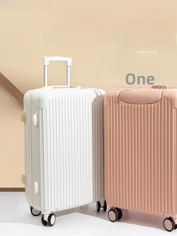 

Ultra-Light 2025 New Women's 20-Inch Student Travel Carry-On Suitcase Multi-Functional Password Locking Baggage Pull Rod