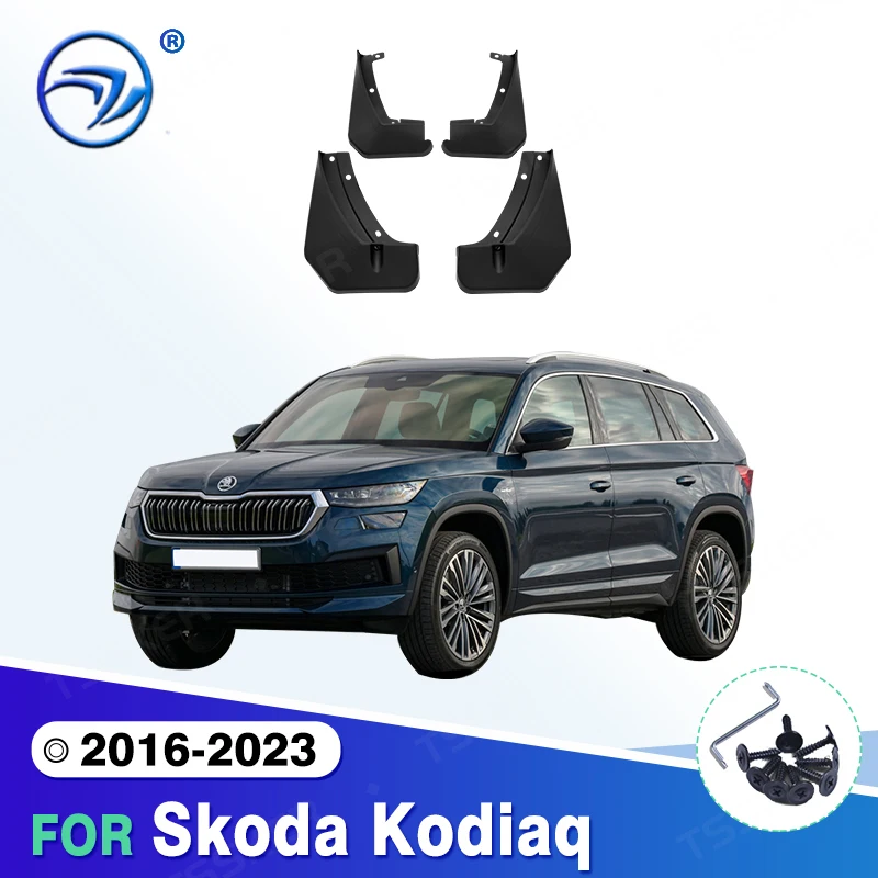 For Skoda Kodiaq 2016 - 2023 2017 2018 2019 2020 2021 Car Mudflaps Mud Flaps Splash Guards Mudguards Flap Fender Accessories