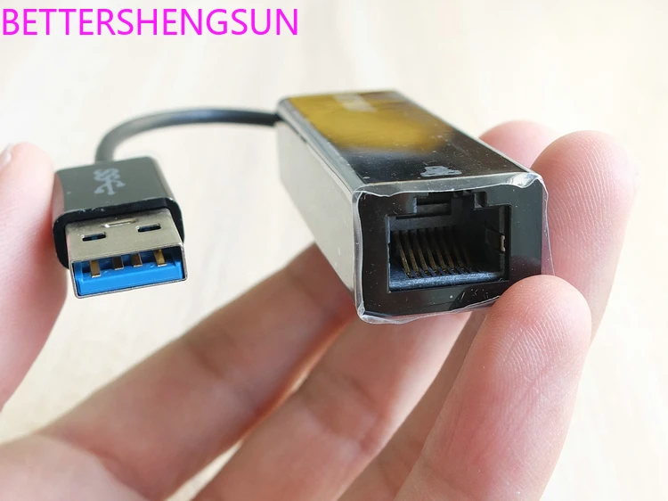 NEW usb3.0 to RJ45 network cable interface converter wired Gigabit network card AX88179