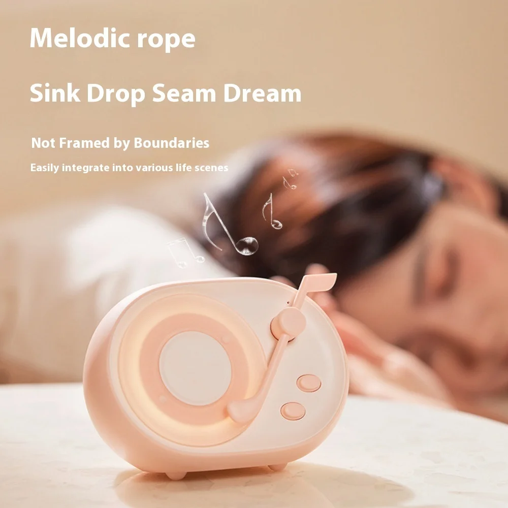 Bluetooth Speaker Night Light RGB Mood Lamp with Color Changing Sleep Aid Wireless Speaker for Bedroom Desk Decor