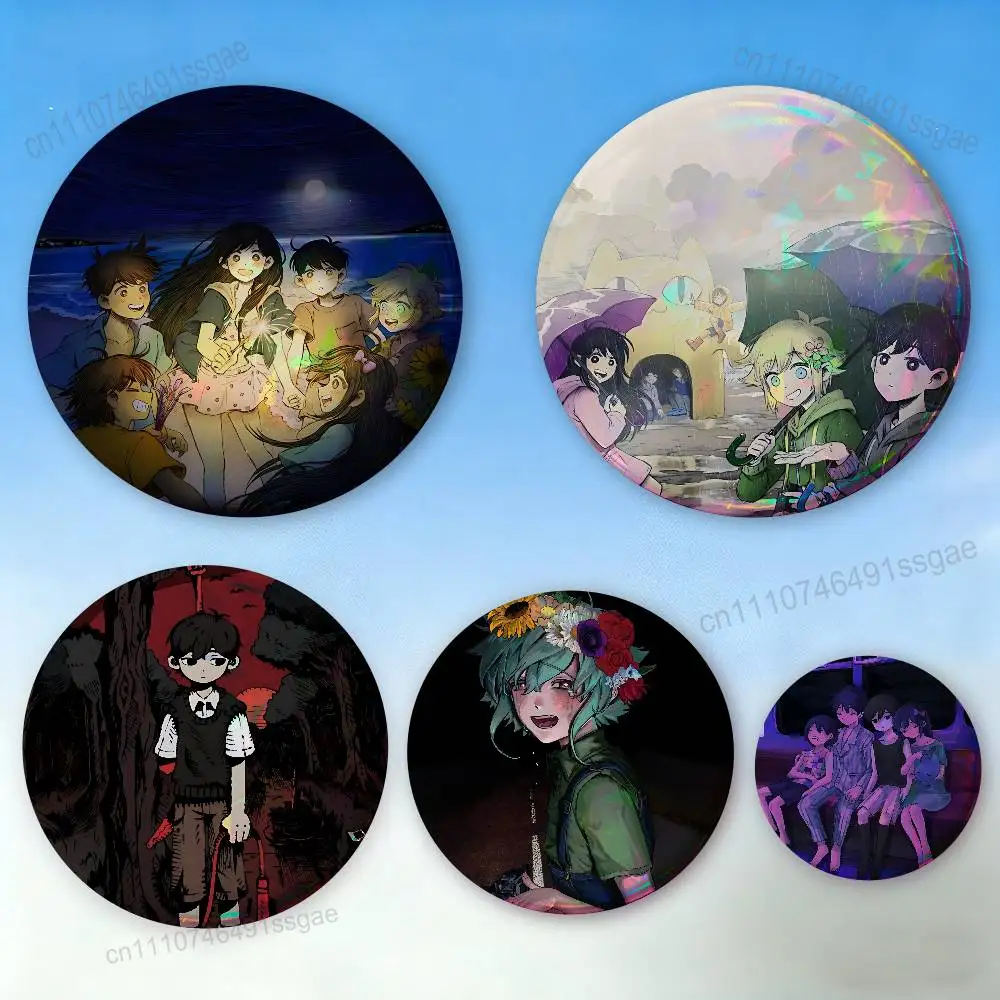 

Cool O-Omori-S Game Badge Pins For Friend, Backpack, Clothing, Collectible Accessories, Jewelry Gift