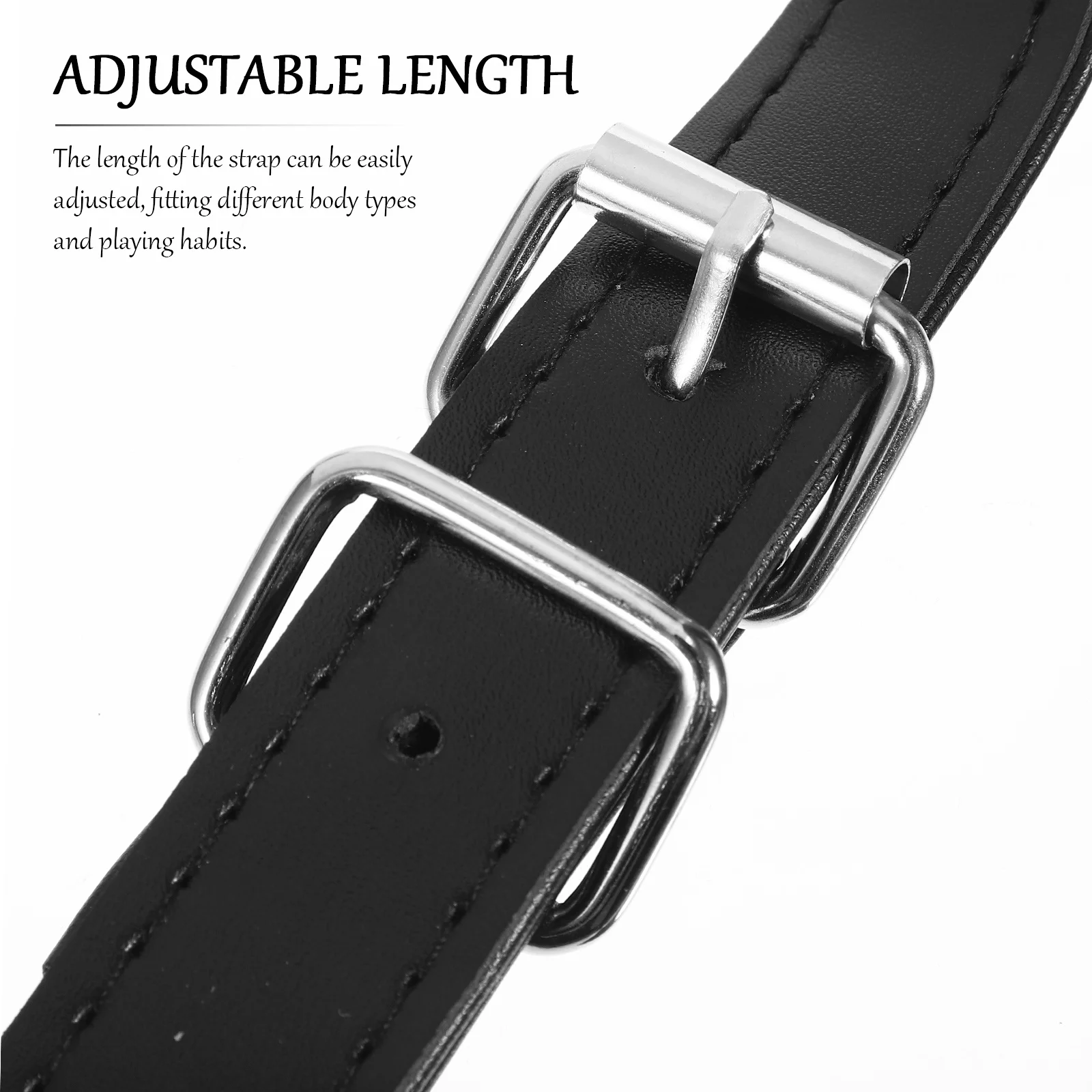 

Accordion Strap Belt Adjustable Comfortable Shoulder Accessory Long-Term Use Compact Easy Carry Universal