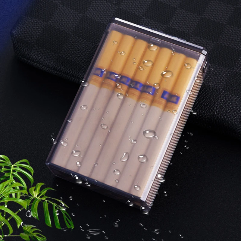 Plastic Cigarette Holder Case Box for Men Women 20pcs King Size 84mm Cigarettes, Perfect Gifts for Him Dad Husband