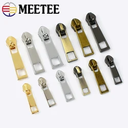 10/20Pcs 3#5# Zipper Sliders For Nylon Zippers Puller Purse Garment Zip Head Zips Repair Kits DIY Hardware Sewing Accessories