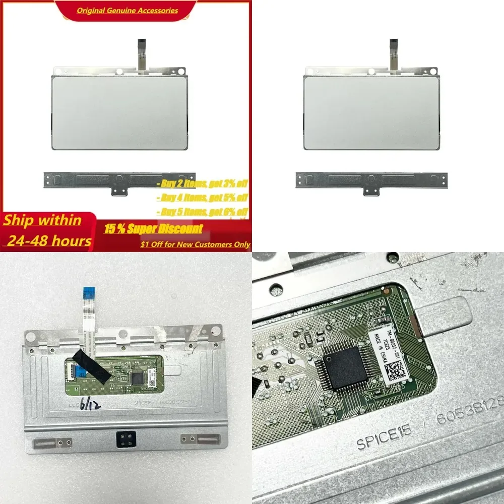 Para HP ENVY 15-AS 15T TPN-I125 Touchpad Mouse Pad Trackpad TM-03232 pieza de repuesto para ordenador portátil accesorio de reparación de portátil