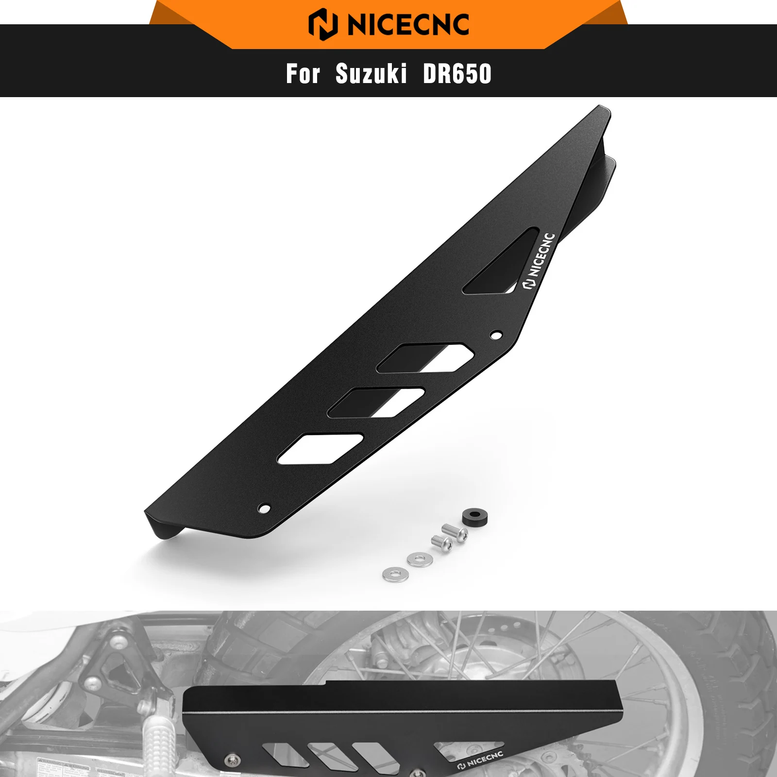 Chain Guard Cover Sprocket Protector For Suzuki DR650S/SE DR 650 S DR 650 SE DR650 S DR650 SE DR 650S DR 650SE 1996-2024 2023