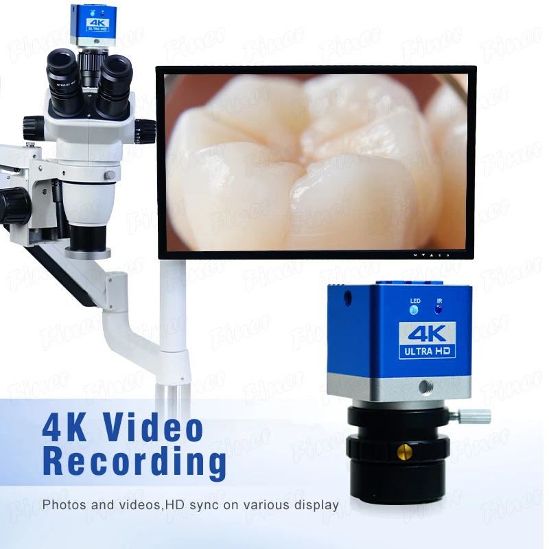 Dental Lab Surgical Operating Microscope Laboratory Biological Microscope Dental Medical Endodontic Microscope with Camera