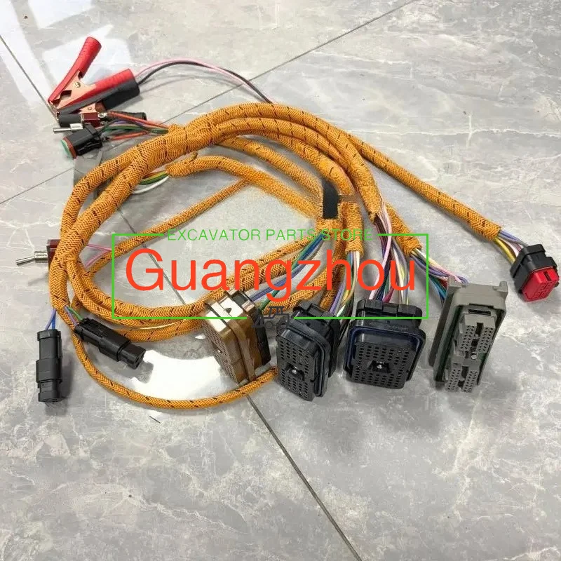C6.4 6.6 C7 C15 C9 3126B 320D Diagnostic Cable Engine Start Test Wiring Harness ECM Detection for Parts Excavator