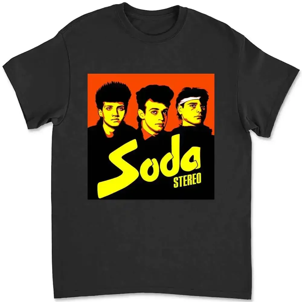 Best Design 2021 Argentine Rock Band Soda Stereo T-shirt V8UD
