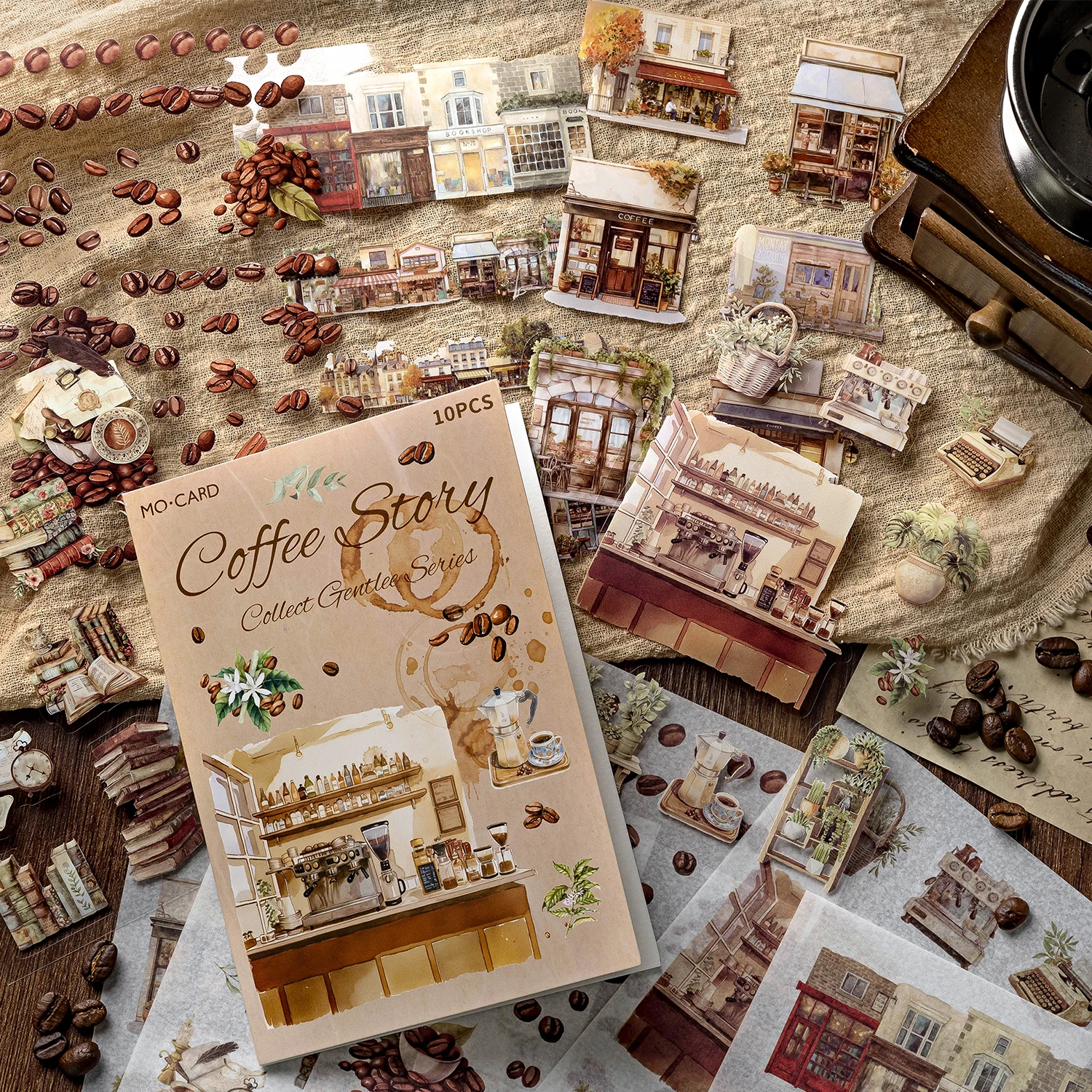 الكرتون الزخرفية DIY سكرابوكينغ ملصقات الكمبيوتر المحمول خمر مجلة Photocard ملصق كتاب أطفال هدية القرطاسية المدرسية ملصق #2