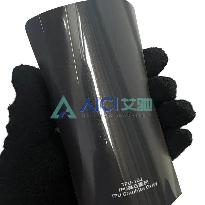 Hot Sales Custom Full Body Car Wrap Vinyl Graphite Gray Car Stickers Wrap Car Vinyl Wrap with PPF Paint Protection TPU Material