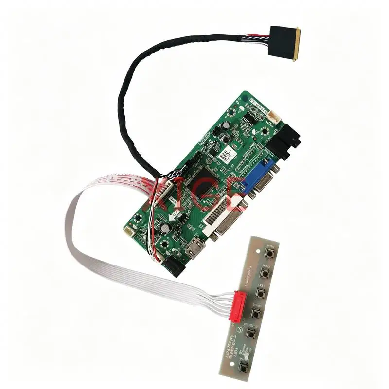 

For LP156WH3 LP156WH8 LP156WH4 LP156WH2 Controller Board Kit DIY Laptop Monitor Panel LVDS 40-Pin 1366x768 VGA DVI HDMI 1366*768