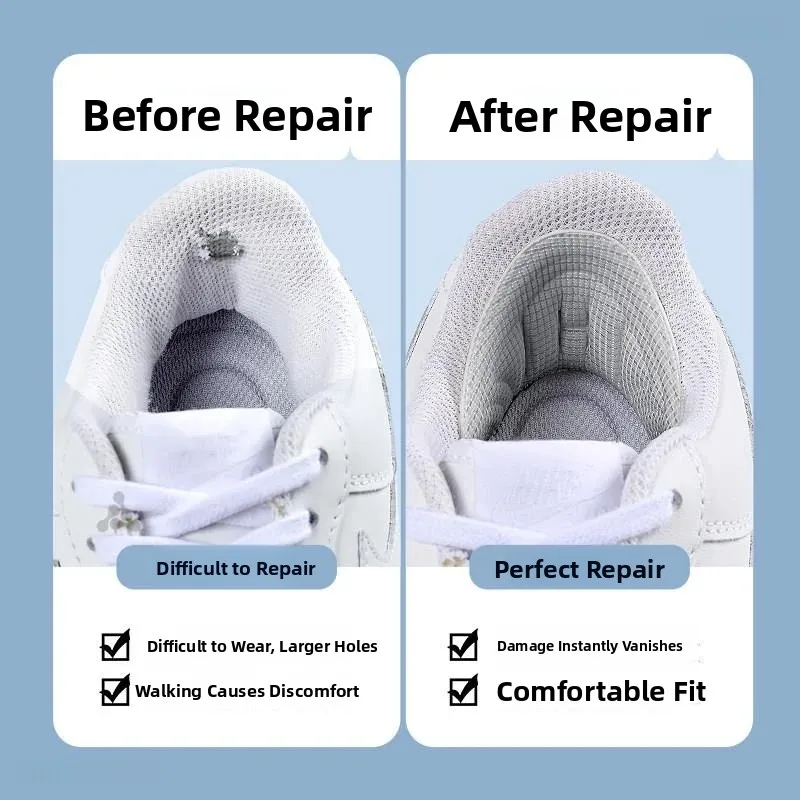 2026 New Sport Shoes Heel Wear Repair Sticker Anti-wear Hole Repair Patch Foot Cushioning Sticker Shoe Accessories