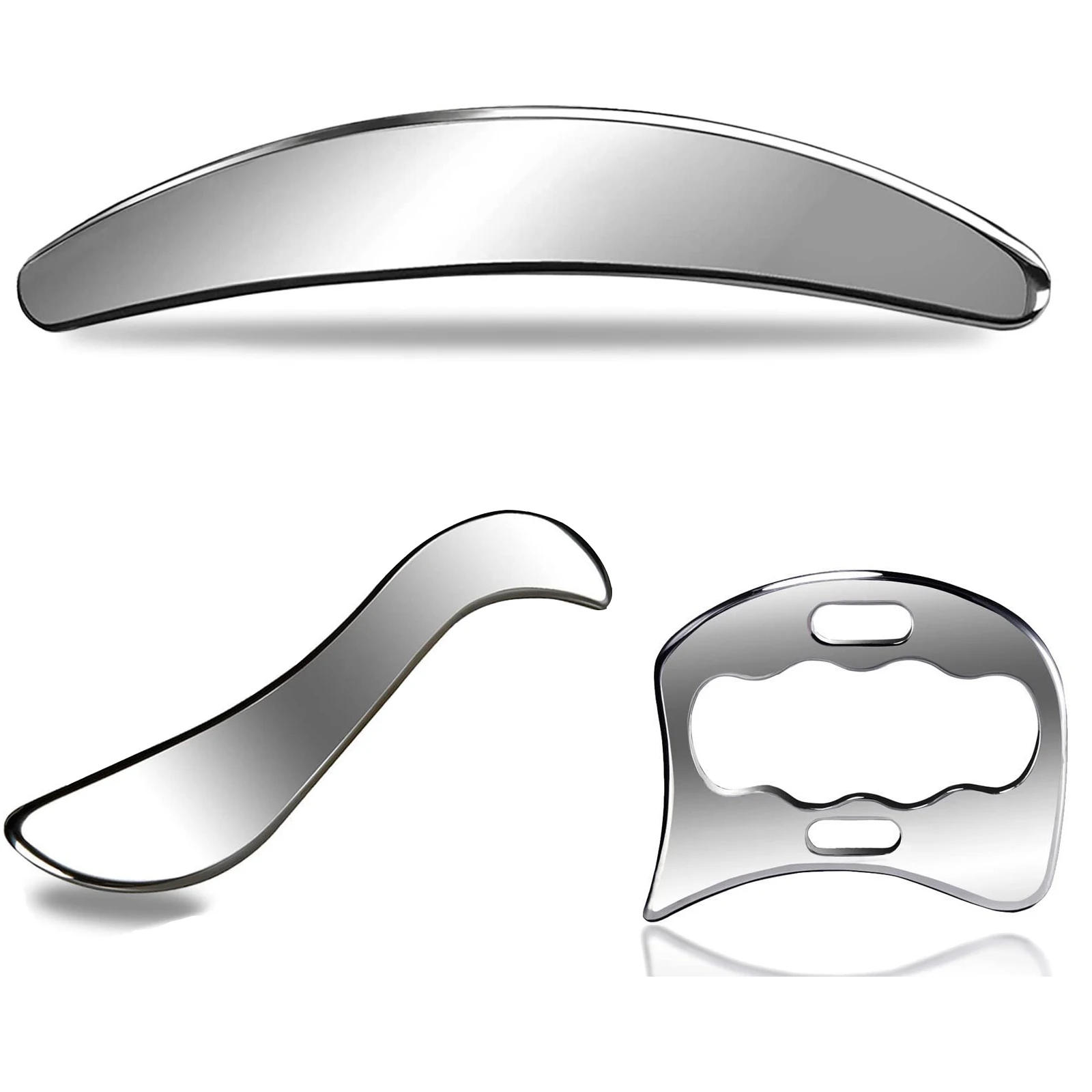 

Muscle Fascia Knife Multi-Functional Muscle Release Massage Knife Exercise Scraping Knife Gym Stainless Steel