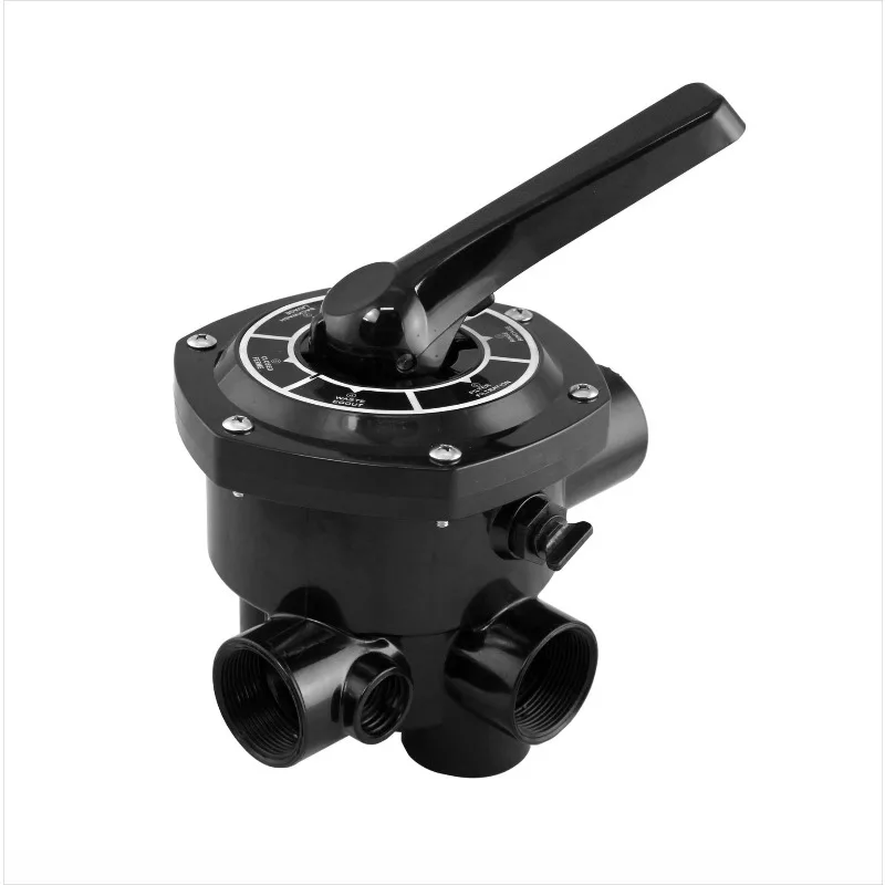 Swimming Pool Filter Side-Outlet Sand Filter Head 1.5-inch High Pressure Resistance / Sturdy and Durable Pool Accessories