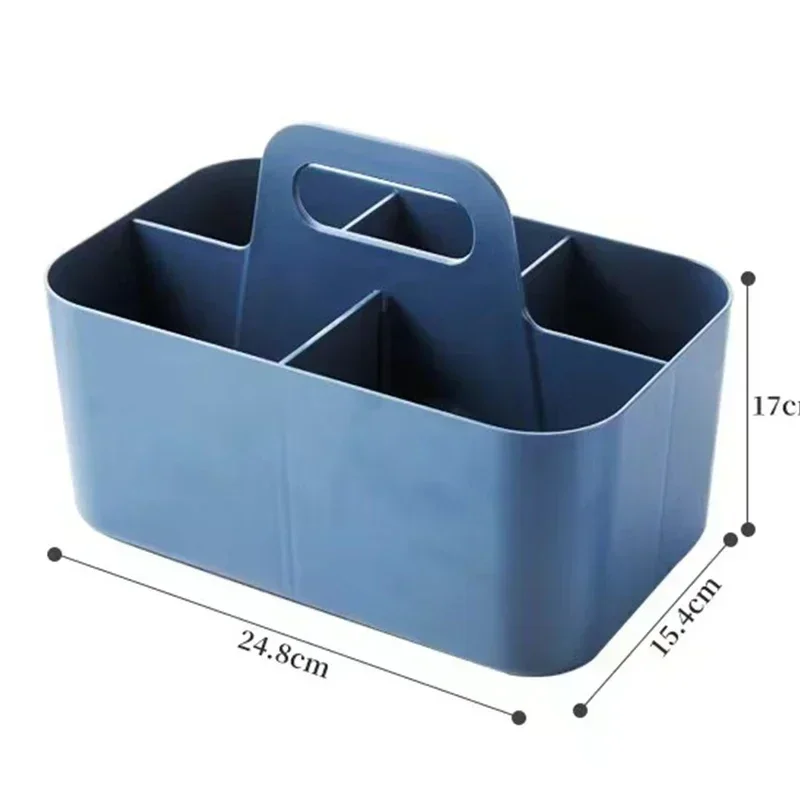 Desktop Organizer Box Can Be Superimposed Cosmetics Division Multi-functional Storage Box Bedroom Table Portable Storage Box