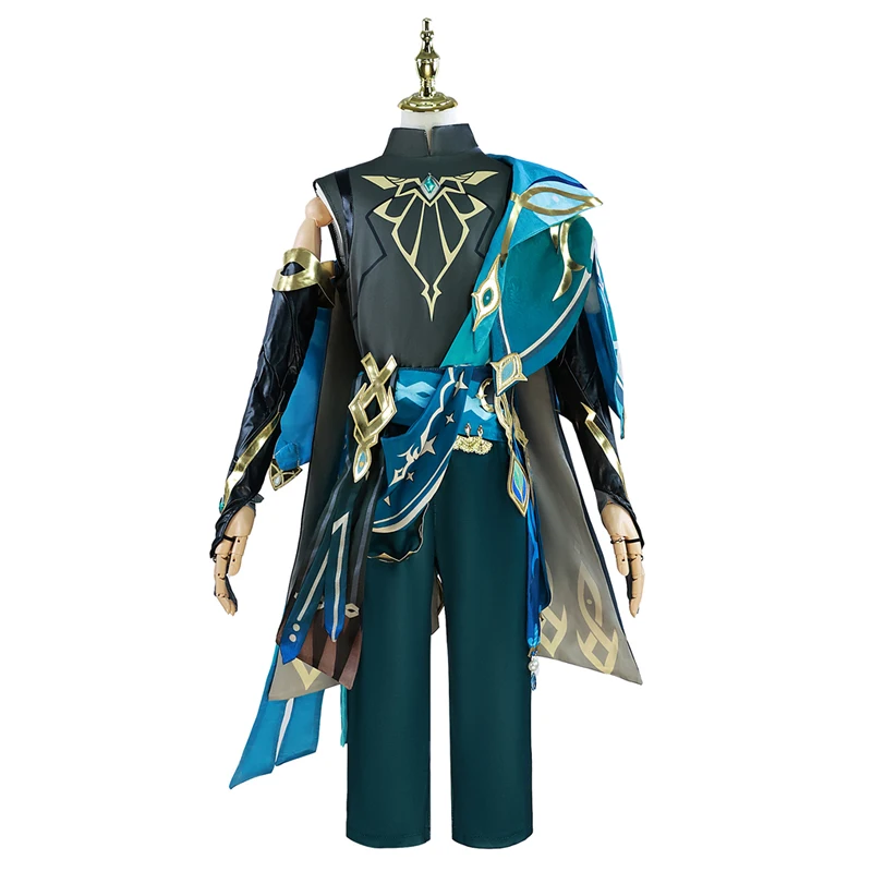 Genshin Impact Alhaitham Cosplay Costume Game Uniform Halloween Suits Carnival Clothes Anime Outfits Full Set XS-XXXL