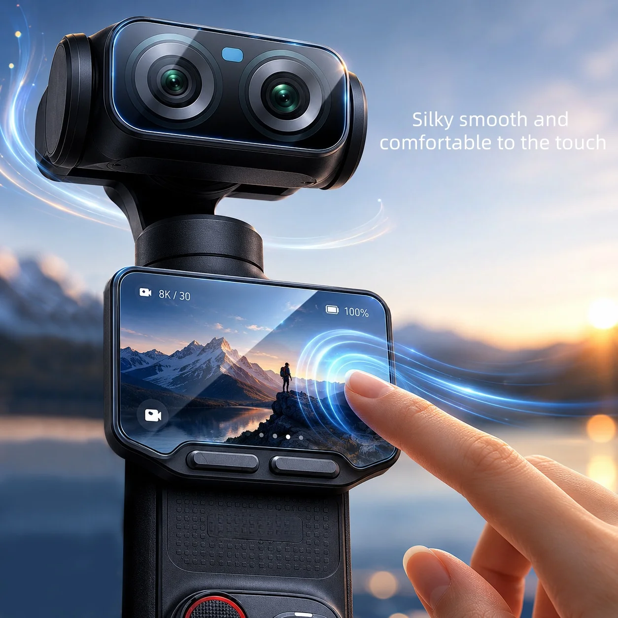 Tempered Glass Protector Cover For Insta360 Luna Ultra Shockproof Screen Lens Protection Film