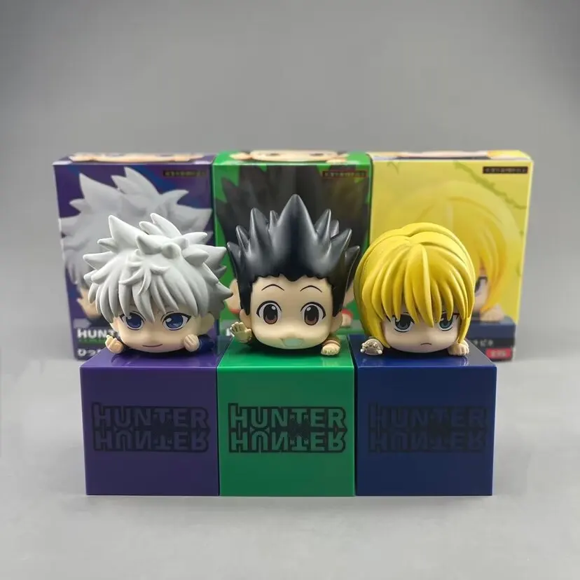 10cm HUNTER x HUNTER HUNTERxHUNTER Killua Zoldyck GON FREECSS Kurapika Action figure toys Christmas gift with box