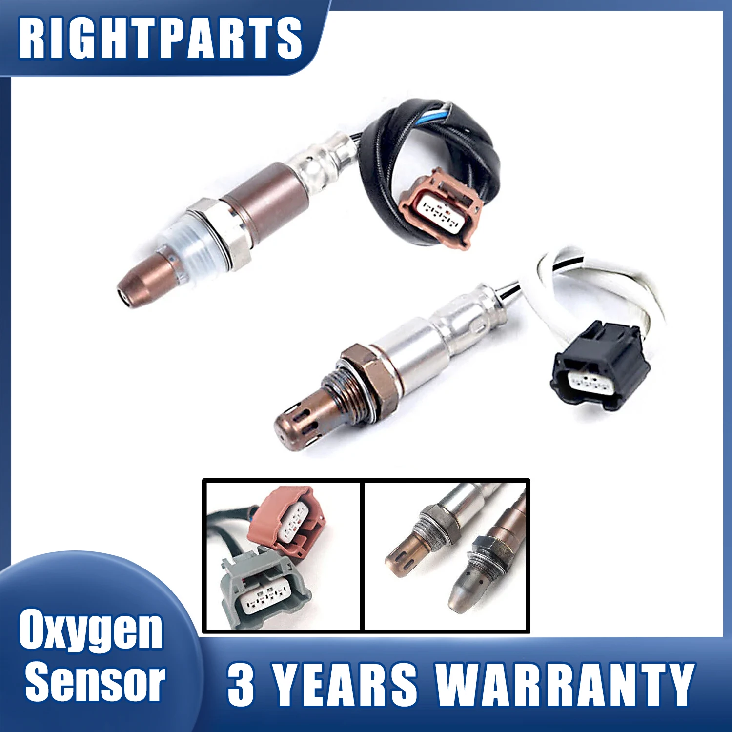 Upstream+Downstream O2 Oxygen Sensor 234-9133 234-4905 22693-3TA0A 226A0-3TA0B For 2013 2014 2015 2016 2017 Nissan Altima 2.5L