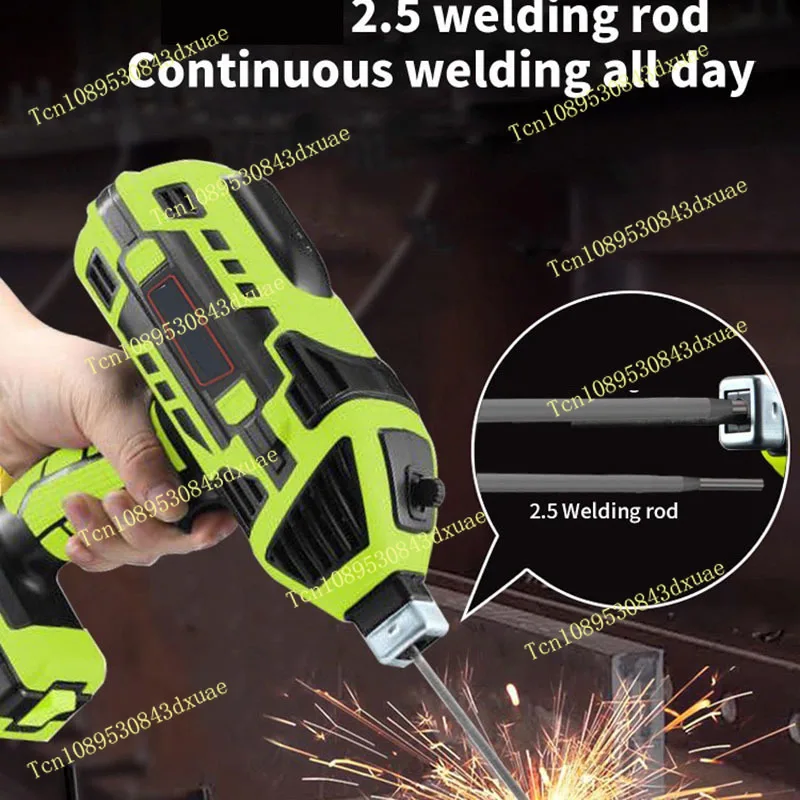 Portable Handheld Inverter Arc Welding Machine 4600W 220V Semi-Automatic 20-120A Powerful Welding Equipment for Metal Repair