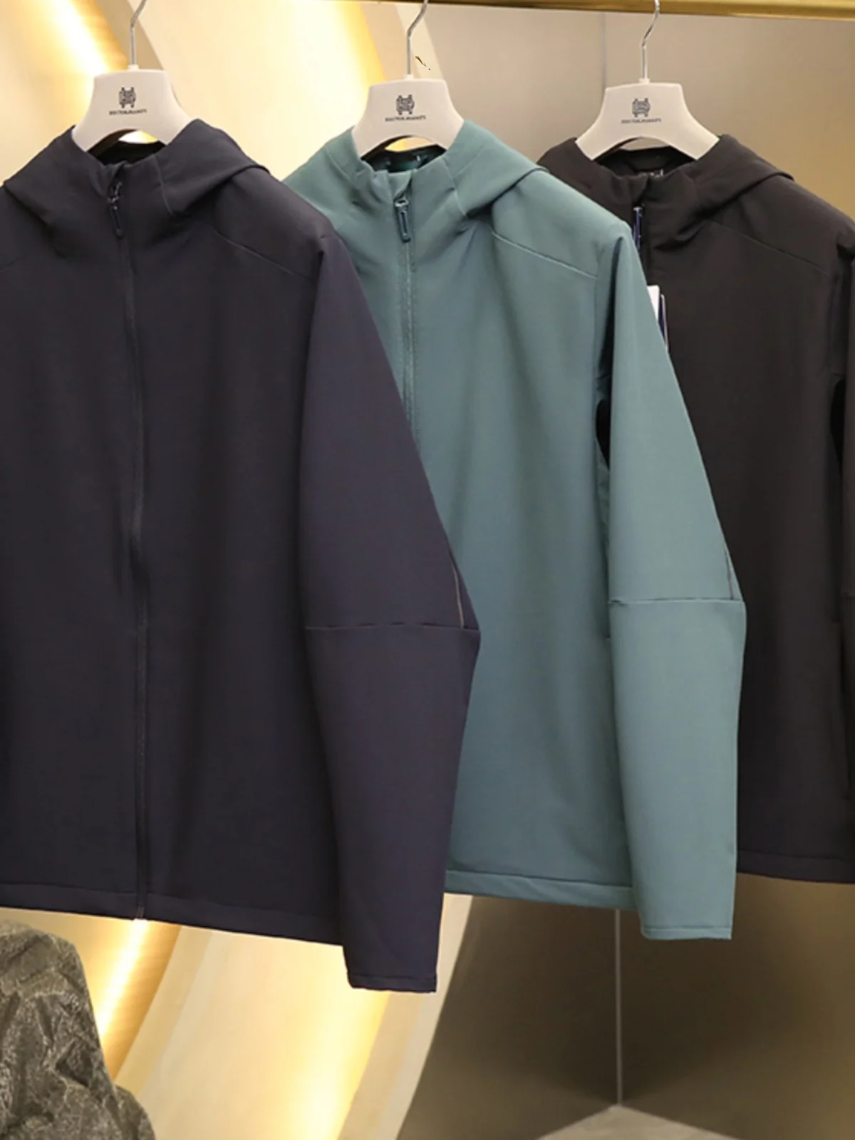 

High-End Leisure Series Men's Hooded Jaet 4D Tailoring Faionable Versatile Casual Outerwear for Autumn