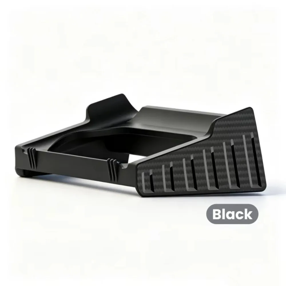 Black Horizontal Stand Protective Stable Console Cooling Storage Rack ABS for Nintendo Switch2/Switch/Switch OLED