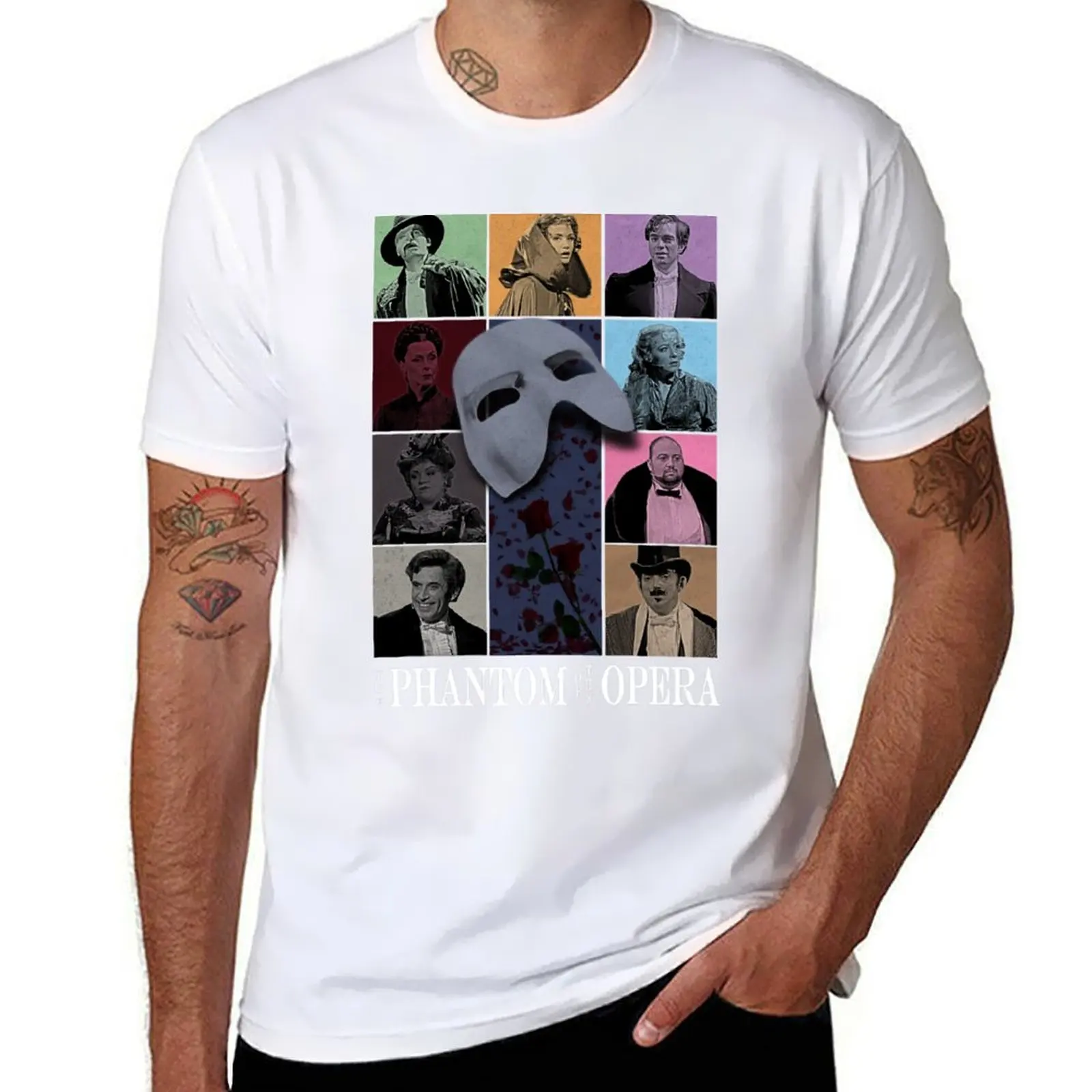 

The Phantom of the Opera (25th anniversary) poster T-Shirt Thanksgiving Day Tee Top