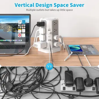 10 best sales wieża z listwą zasilającą - №8