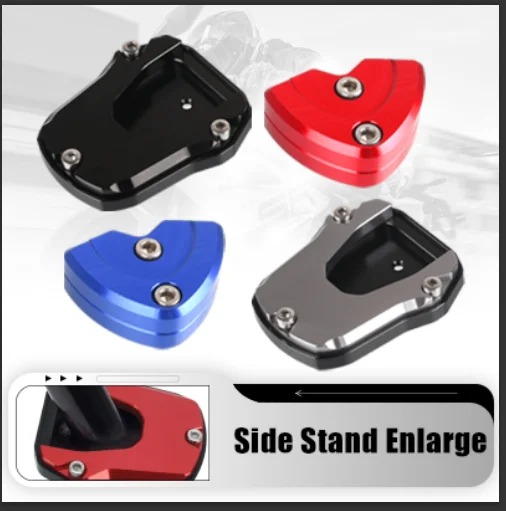 

For Honda RX125 NS125LA NBX100 NX125 NCR125 2017-2020 2021 2022 2023 Motorcycle Kickstand Sidestand Stand Extension Enlarger Pad
